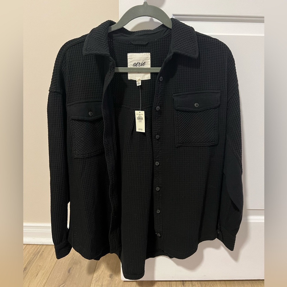 NWT Aerie LumberJane Waffle Shirt